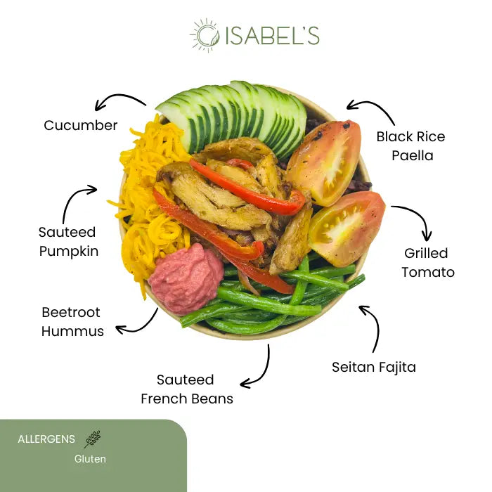 Black Rice Paella Bowl