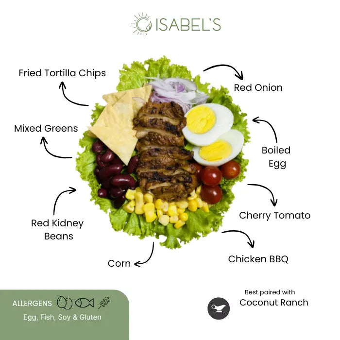 Chicken Barbecue Ranch Salad