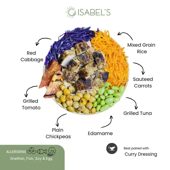 Tuna Curry Grain Bowl