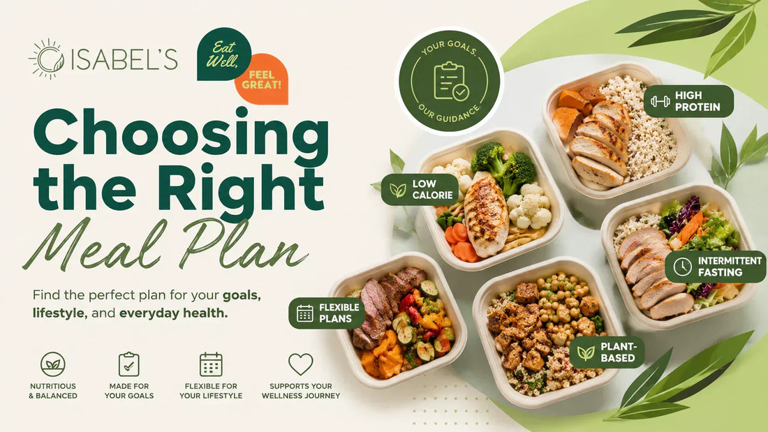 Choosing the right meal plan
