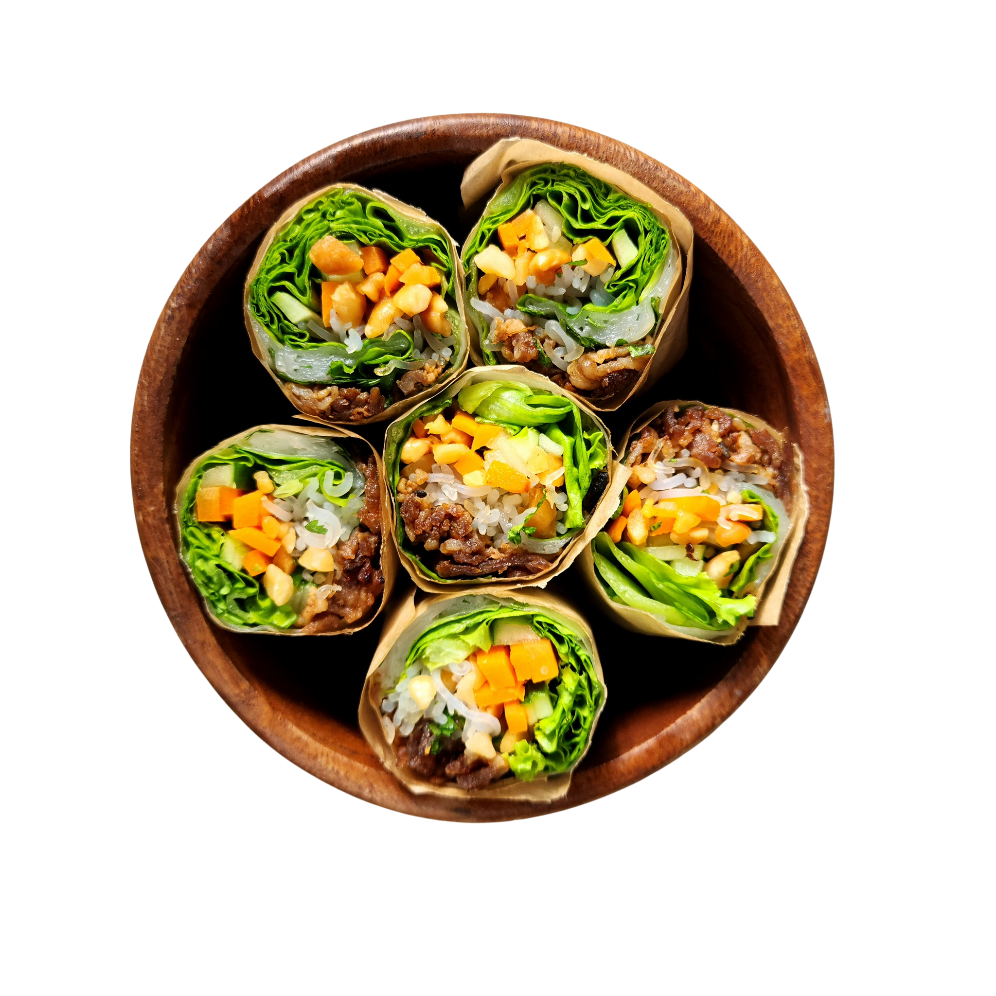 Beef Satay Spring Roll