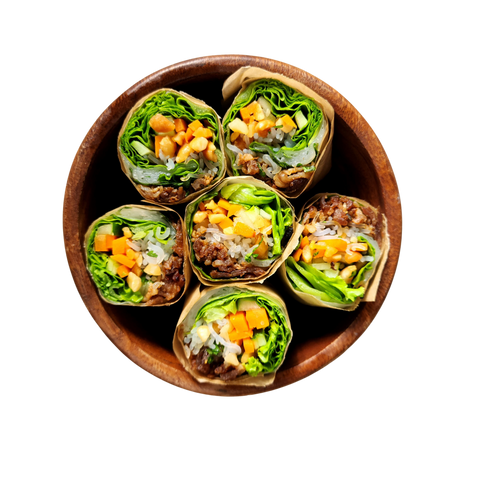 Beef Satay Spring Roll