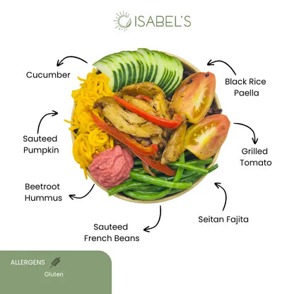 Black Rice Paella Bowl
