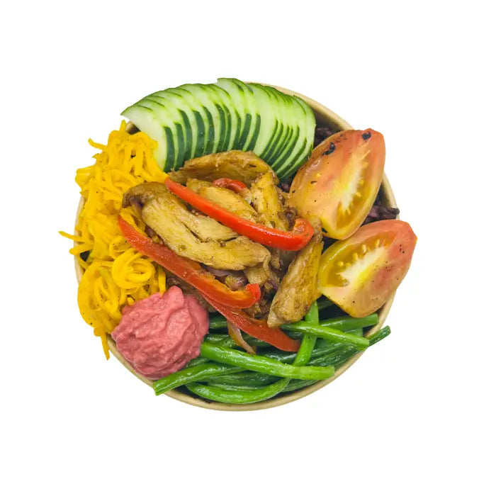 Black Rice Paella Bowl