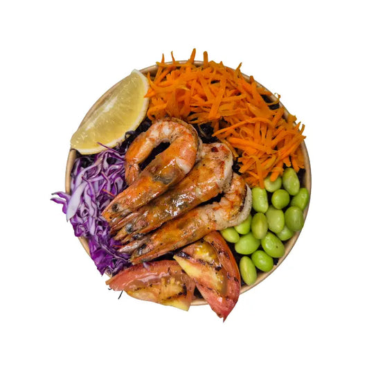Black Rice Seafood Paella Bowl