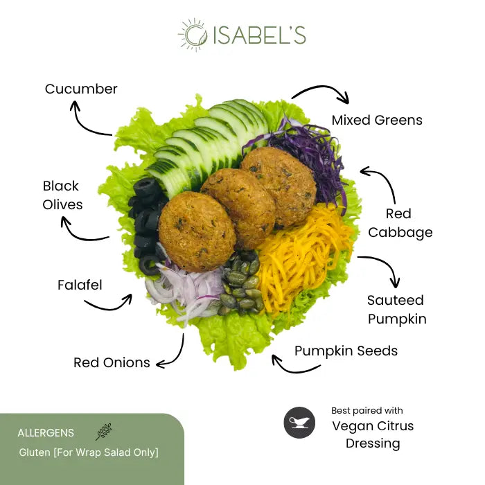 Falafel Pumpkin Salad