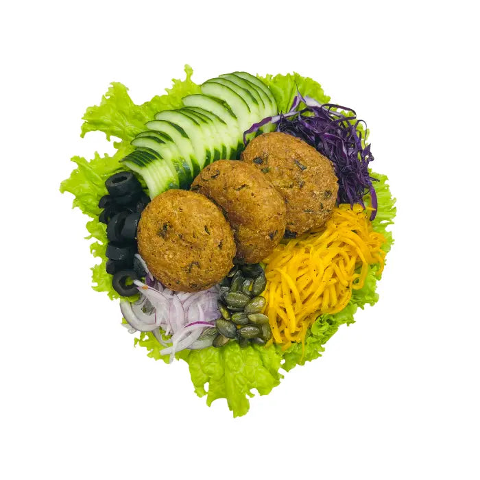 Falafel Pumpkin Salad