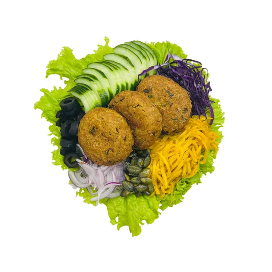 Falafel Pumpkin Salad