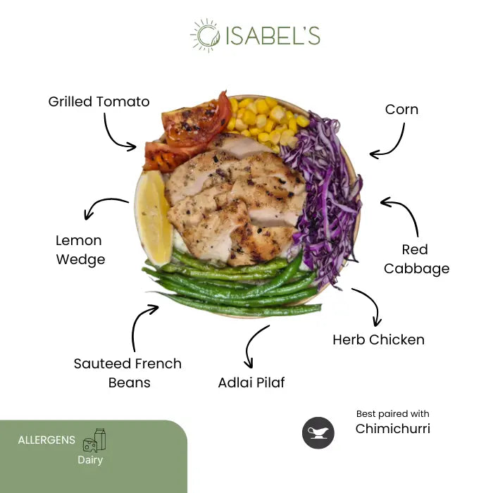 Herb Chicken Pilaf Bowl