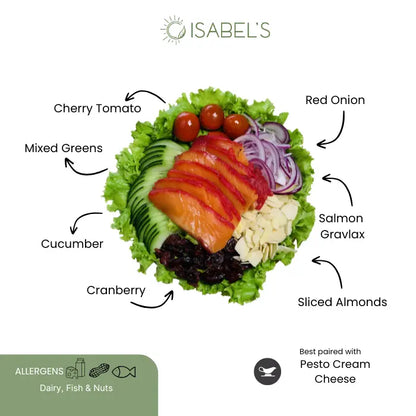 Salmon Gravlax Salad