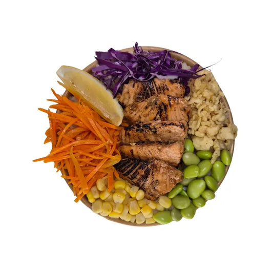Salmon Aburi Bowl