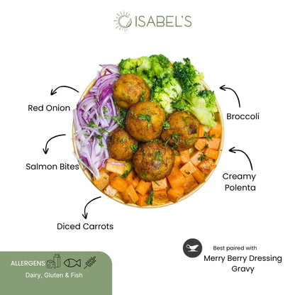 Swedish Smoked Salmon Bites Bowl