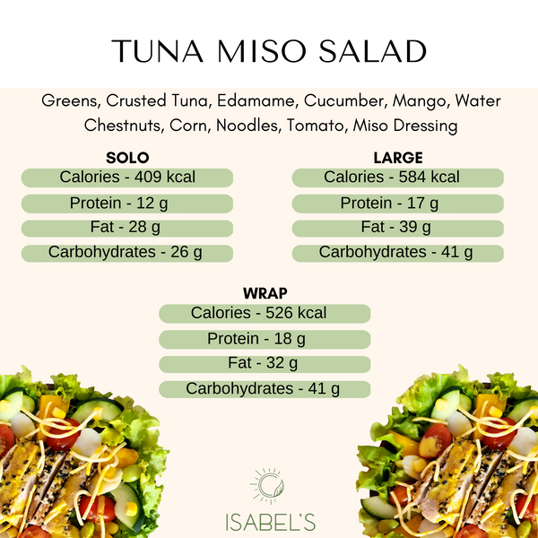 Tuna Miso Salad