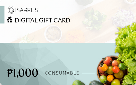 Isabel's Digital ₱1,000 Gift Card