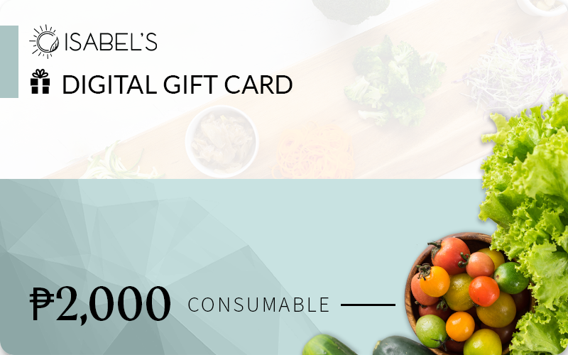 Isabel's Digital ₱2,000 Gift Card