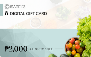 Isabel's Digital ₱2,000 Gift Card