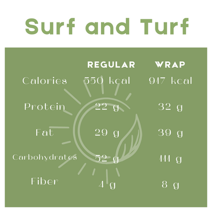 Surf and Turf Bowl - Meal Plan